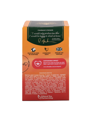 Peach & Passion Fruit Black Tea CARTON