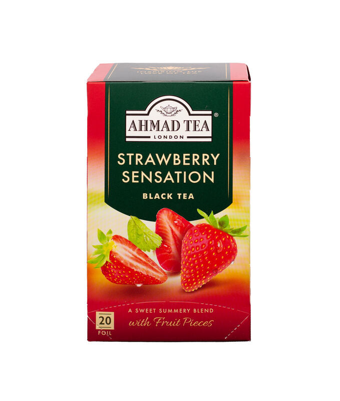 Strawberry Sensation Fruit Black Tea CARTON