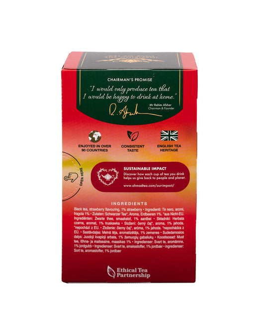 Strawberry Sensation Fruit Black Tea
