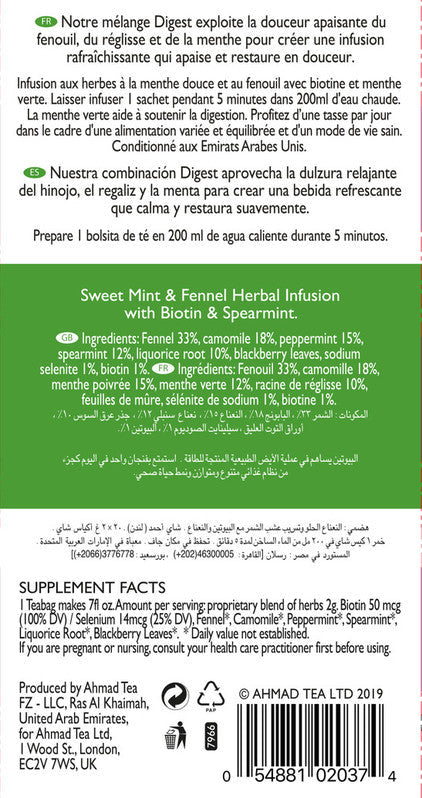 Natural Benefits Digest CARTON