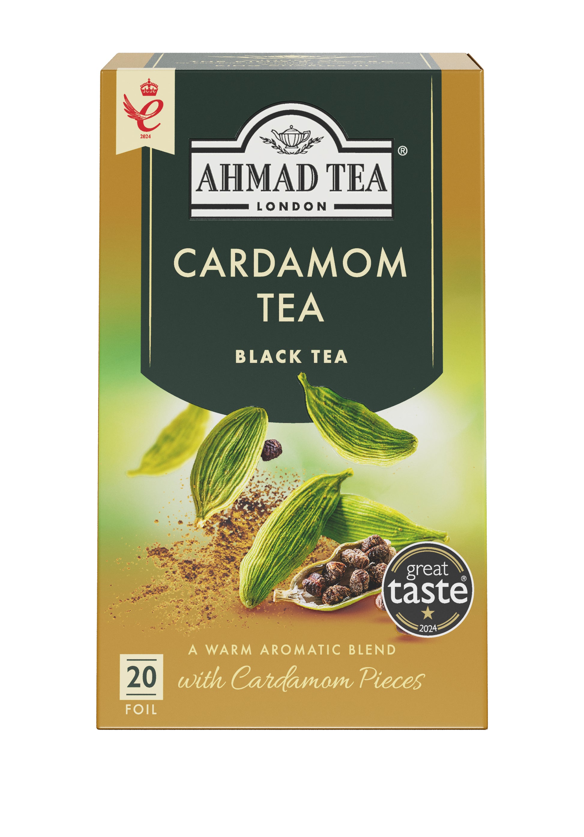 Codemam Tea Cardamom Black Tea – Ahmad Tea Nigeria