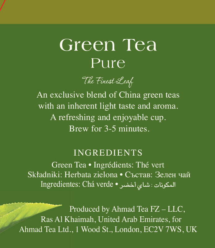 Green Tea Pure – Ahmad Tea Nigeria